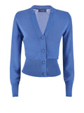 Yes Zee Cardigan Donna M408LG00 Baja Blu - Celeste