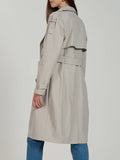 Yes Zee Trench Donna O402KZ00 - Grigio