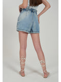 Yes Zee Shorts Jeans Donna P280W362 Used - Denim