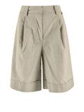 Yes Zee Shorts Sportivi Donna P292J200 - Beige