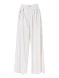 Yes Zee Pantalone Palazzo Donna P322C700 - Avorio