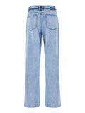 Yes Zee Jeans Tapered Donna P325W367 Stone Bleach - Denim