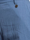Yes Zee Pantalone Palazzo Donna P347V600 Avio - Blu