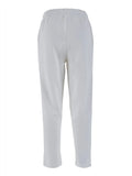 Yes Zee Pantalone Tuta Donna P370SN00 Gesso - Avorio