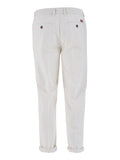 Yes Zee Pantalone Chino Uomo P670PW00 Gesso - Avorio