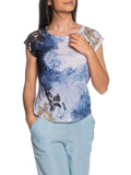 Yes Zee T-shirt Donna T235Y303 - Blu