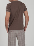 Yes Zee T-shirt Uomo T737S500 Moro - Marrone