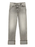 Actitude Jeans Straight Donna 252AP2430 - Grigio