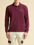 Aeronautica Militare Polo Uomo PO1653UP00082 Windsor Wine - Bordeaux