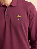 Aeronautica Militare Polo Uomo PO1653UP00082 Windsor Wine - Bordeaux