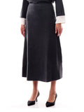 Anis Gonna Longuette Donna 255W1307 Carbone - Grigio