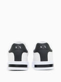 Armani Exchange Sneakers Uomo XM000140AF11916 Optic White+black - Bianco