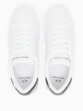 Armani Exchange Sneakers Uomo XM000140AF11916 Optic White+black - Bianco
