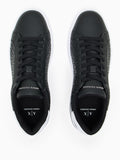 Armani Exchange Sneakers Uomo XM000140AF11916 Black+optic White - Nero