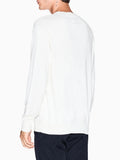 Armani Exchange Pullover Uomo XM000338AF12291 Off White - Bianco