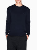 Armani Exchange Pullover Uomo XM000338AF12291 Deep Navy - Blu