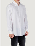 Armani Exchange Camicia Classica Uomo XM001567AF19193 Off White - Bianco