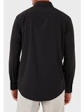 Armani Exchange Camicia Classica Uomo XM001567AF19193 Black - Nero