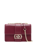 Armani Exchange Borsa a Tracolla Donna XW000070AF12039 Groove - Bordeaux