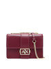 armani exchange borsa a tracolla donna xw000070af12039 groove bordeaux 163705194
