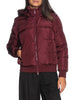 armani exchange piumino donna xw000228af12286 groove bordeaux 161350616