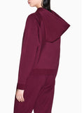 Armani Exchange Felpa Cappuccio Donna XW000827AF13397 Groove - Bordeaux