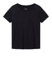 armani exchange t shirt donna xw000830af10356 black nero 164361212