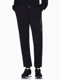 Armani Exchange Pantalone Tuta Donna XW000837AF13397 Black / Gold - Nero