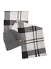 barbour set pendle beanie e scarf donna lgs0094 monochrome grigio 162980148