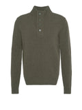 Barbour Pullover Essential Patch Uomo MKN0585 Seaweed - Verde