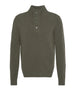 barbour pullover essential patch uomo mkn0585 seaweed verde 160323234