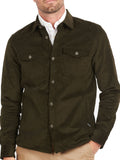 Barbour Camicia Casual in velluto Uomo MOS0069 Olive - Verde
