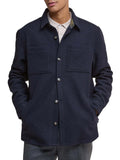Barbour Camicia Casual Marlow Tail Uomo MOS0444 Navy Marl - Blu