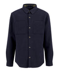 Barbour Camicia Casual Marlow Tail Uomo MOS0444 Navy Marl - Blu