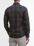 Barbour Camicia Casual Wetheram Tailored Uomo MSH4982 Classic Tartan - Verde