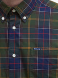 Barbour Camicia Casual Wetheram Tailored Uomo MSH4982 Classic Tartan - Verde
