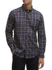 barbour camicia casual wetheram uomo msh4982 midnight oak tartan blu 160837549