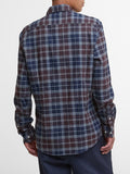Barbour Camicia Casual Fortrose Uomo MSH4991 Midnight Oak Tartan - Blu