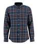 barbour camicia casual fortrose uomo msh4991 midnight oak tartan blu 164152599