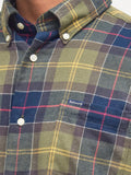 Barbour Camicia Casual Fortrose Tailored Uomo MSH4991 Classic Tartan - Verde