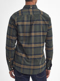 Barbour Camicia Casual Portdown Tailored Uomo MSH5035 Olive - Verde