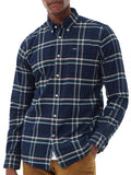 Barbour Camicia Casual Ronan Tailored Check Uomo MSH5037 - Blu