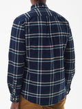 Barbour Camicia Casual Ronan Tailored Check Uomo MSH5037 - Blu