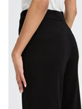 b.young Pantalone Straight Bymmorla Donna 20815303 - Nero