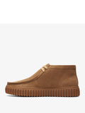 Clarks Stivaletto Torhill Hi Uomo TORHILL HI Dark Sand Suede - Marrone