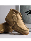 Clarks Stivaletto Torhill Hi Uomo TORHILL HI Dark Sand Suede - Marrone
