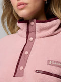 Columbia Felpa Donna 2092231 Eraser Pink, fi - Rosa