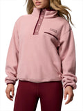 Columbia Felpa Donna 2092231 Eraser Pink, fi - Rosa