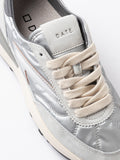 Date Sneakers Athleta Laminated Donna W431-AT-LM Silver - Argento