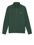 Dickies Felpa Zip Oakport Uomo DK0A4XD4 Pine Needle Gre - Verde